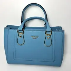 【未使用】LOVCAT PARIS 2way ハンドバッグ ターコイズブルー