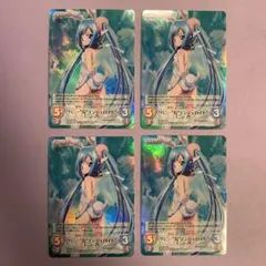 Y959 そらのおとしもの SR バニーなエンジェロイド ニンフ 4枚