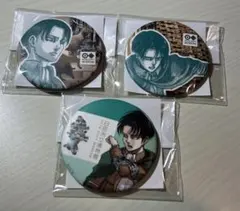 進撃の巨人 日田　缶バッジ・ステッカー等まとめ売り 62912ba84fa86b75227bdc0549fdeb