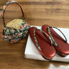 和装　バッグ　草履