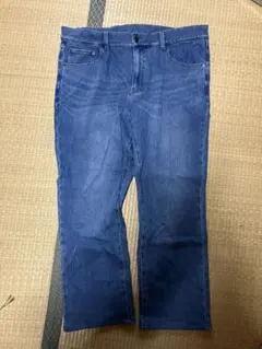 大きいサイズ　裏起毛あったかデニムパンツ サイズ100 超メルカリ市限定