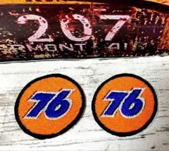 【新品❣️】76 ルブリカンツ　アイロン　接着　ワッペン