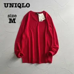 ユニクロ メリノクルーネックセーター s