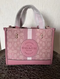 COACH コーチ シグネチャー デンプシー キャンバス トートC8417