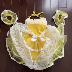 Luxebirdie（リュクスバーディ） フリル付き犬服 Sサイズ イエロー Luxebirdie（リュクスバーディ） フリル付き犬服 Sサイズ イエロー