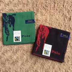 《新品未使用❗️》Polo Ralph Lauren タオルハンカチ 2点セット