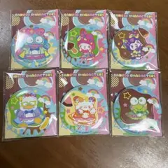 サンリオキャラクター 缶ミラー6個コンプリートセット