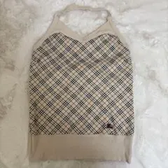 BURBERRY バーバリー ノバチェック ホルターネック キャミソールのサムネイル