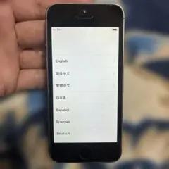 iPhone5s 16GB スペースグレー