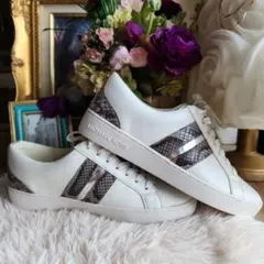 MICHAEL KORS スニーカー ホワイト パイソン柄のサムネイル
