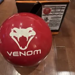 MOTIV リーサルベノムボウリングボール 赤黒 15ポンド3オンス - メルカリ