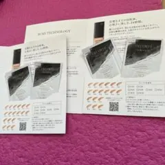 DECORTÉのZEN WEARファンデ　サンプル2セット　N 31とN 34