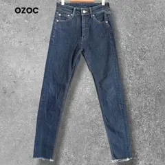 OZOC オゾック　切りっぱなしデニム　スキニーパンツ　ストレッチ　Mのサムネイル
