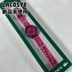 新品 LACOSTE ラコステ 腕時計 ウォッチ クォーツ ラバーバンド ピンクのサムネイル