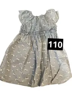 ワンピース110 花柄のサムネイル