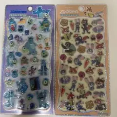 ディズニー プチドロップステッカー 2種セット - メルカリ