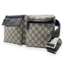 【極美品】グッチ　PVC素材　GG総柄　ボディバッグ　クロスボディ　28566