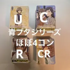 ヴァイス 青ブタ 4コン ヴァイス 青春ブタ野郎 青ブタ 4枚セット 4コン お忍び 桜島麻衣 C
