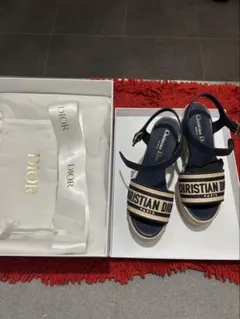 Dior Dway ウェッジサンダル　新品未使用品のサムネイル