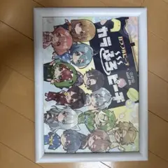 キャラクターイラスト フレームアート　カラフルピーチ　から風呂ピーチ