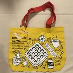 Trader Joe's 트레조 에코 백 옐로우 와플 토스트 마치