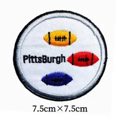 NFL ピッツバーグスティーラーズ 刺繍ワッペン アメリカ製のサムネイル