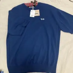 ベイフロー　Penney's SportsWear ネイビー ニット Mのサムネイル