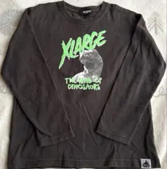 XLARGE 恐竜プリント 長袖Tシャツ 120