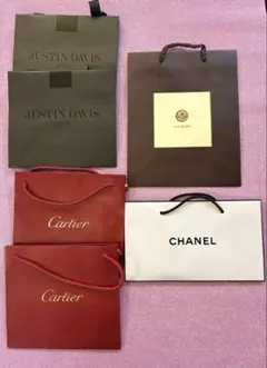 ショッパー❤️ブランド❤️CHANEL☆シャネル　Cartier☆カルティエ　など