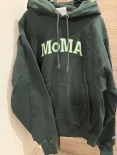 Champion MoMA パーカー Mサイズ ダークグリーン