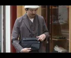 ANATOMICA SMALL SHOULDER BAG　デッドストック生地使用のサムネイル