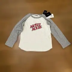 新品タグ付きazul by moussy ミッキーマウス 長袖カットソー 120