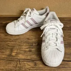 （K25436）★美品★アディダス スーパースター ソフトビジョン 23.5㎝
