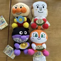 【新品未使用】　それいけアンパンマン ふわふわ　ティータイムぬいぐるみセット
