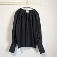 CLANE PADDED SATIN TOPS 1 オーバーサイズ ネイビー - メルカリ