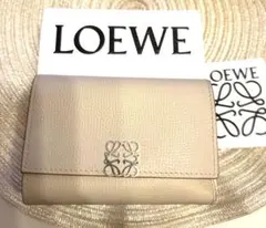 LOEWE アナグラム バーティカルウォレット 三つ折り財布