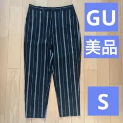 GU ストライプ柄 イージーパンツ 160