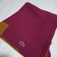【 LACOSTE 】ショール ストール マフラー スクエア