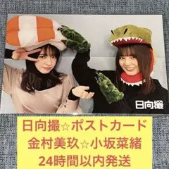 日向坂46 日向撮　ポストカード　金村美玖　小坂菜緒