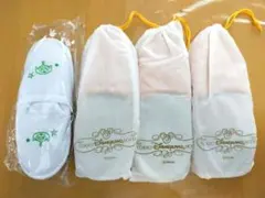 新品　キッズ　スリッパ　東京ディズニーランドホテル　4足セット