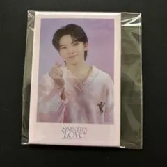 SEVENTEENセブチ LOVE スクエア缶バッジ ウジ