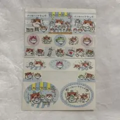当時物　ハムちゃんフラッペ　シール　メモ帳　平成レトロ　ハムスター　クーリア