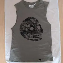 CHEAP MONDAY スカルプリント タンクトップ XS