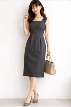極美品】JENNE/シックストレートワンピース/S - メルカリ