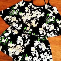 SPIRAL GIRL 花柄のセットアップ