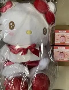 サンリオ 当たりくじ ハローキティ ぬいぐるみ 小物入れ