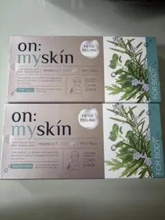 オンマイスキン　ハーブピーリング　2箱セット on:myskin オンマイスキン ハーブピーリング フェイス用 2箱セット
