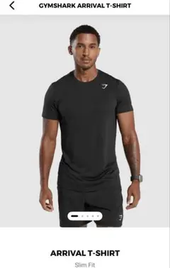 GYMSHARK ARRIVAL T-SHIRT スリムフィット