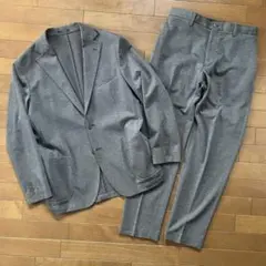 マッキントッシュロンドン グレー パンツスーツセットアップ ウール