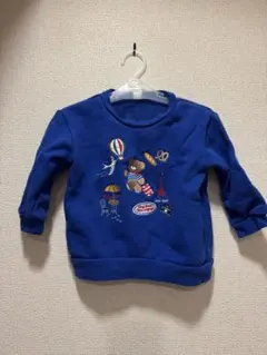 après les cours 80サイズ 青 トレーナー